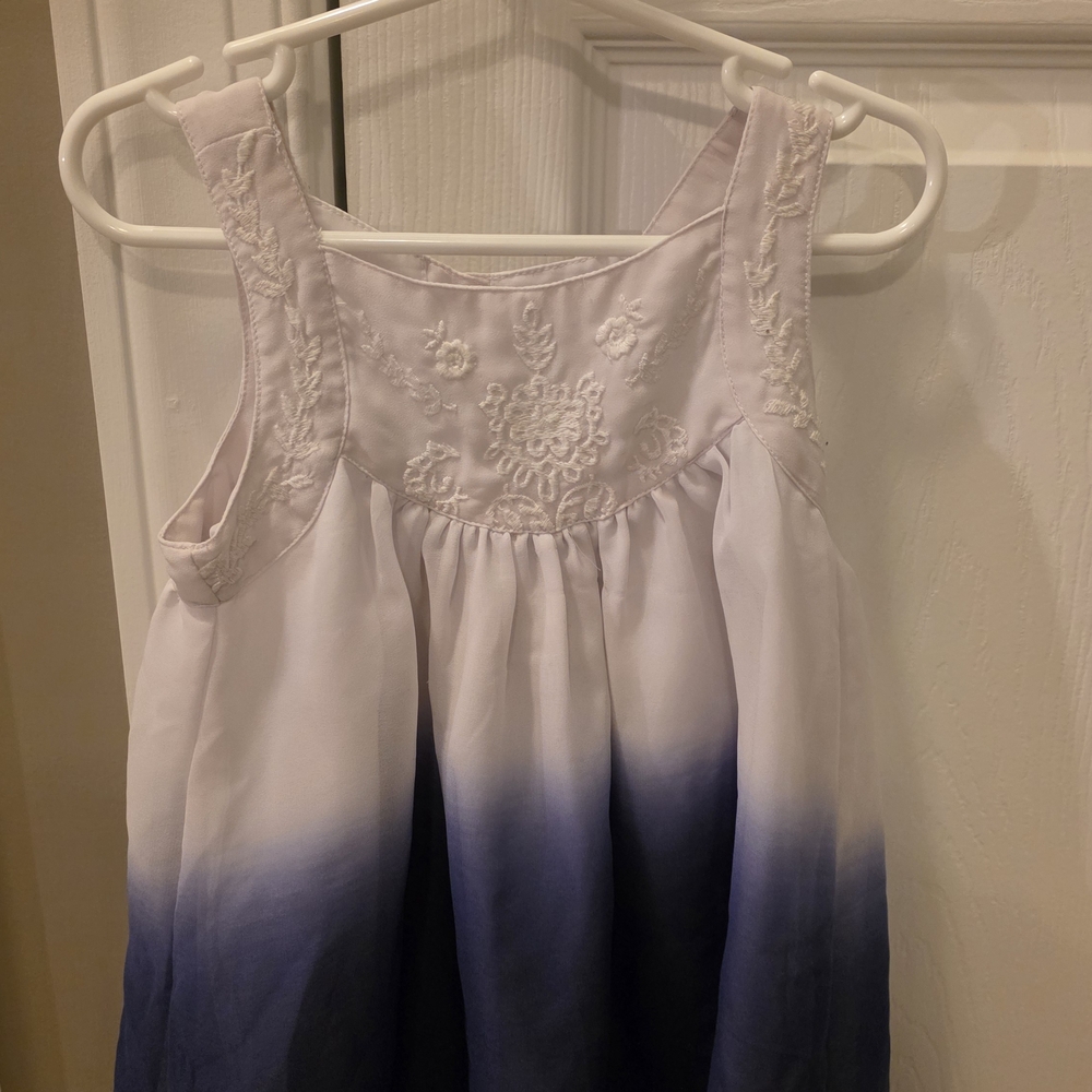 Max Studio White Toddler Dress Label
